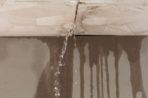 Professional Sewage Cleanup technician working in Monrovia, IN